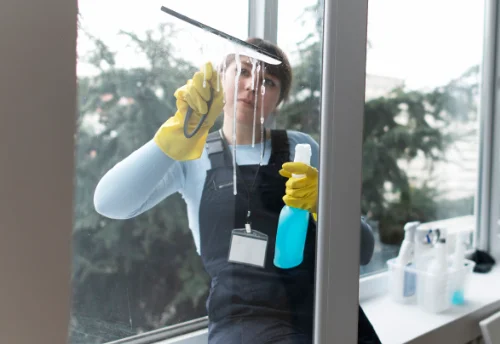 Nettoyage de vitres intérieures et extérieures à Ternant